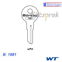 KMB068 - klucz surowy - Borkey 1981